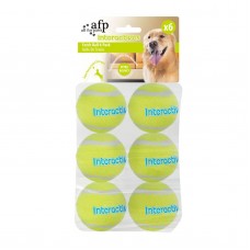 All for Paws 6 Pack Tennis Balls Large
